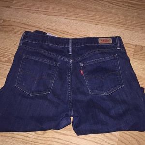 High waisted Levi Jeans
